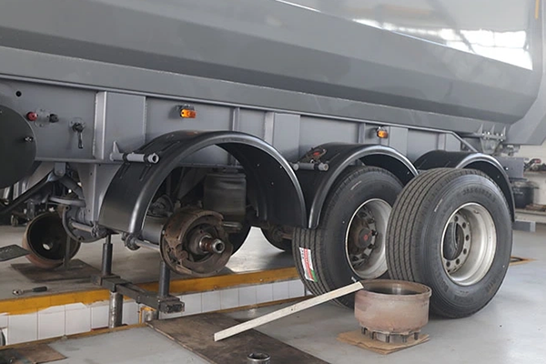 Ремонт полуприцепов и осей