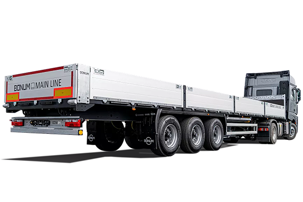 Бортовой полуприцеп 13,62 м