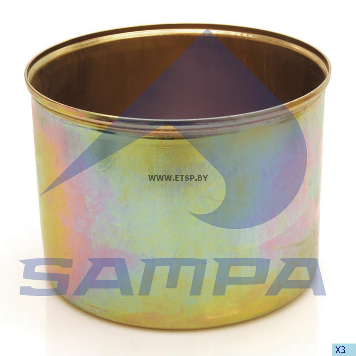 Стакан подушки. H = 188mm.D=251 Steel