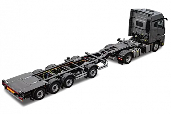 Контейнеровоз универсальный с вынесенной осью