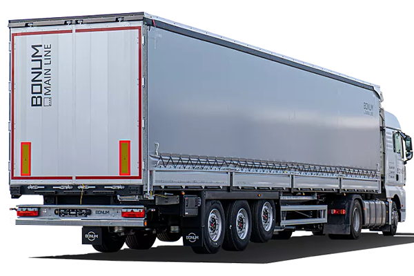 Шторно-бортовой полуприцеп 13,62 м