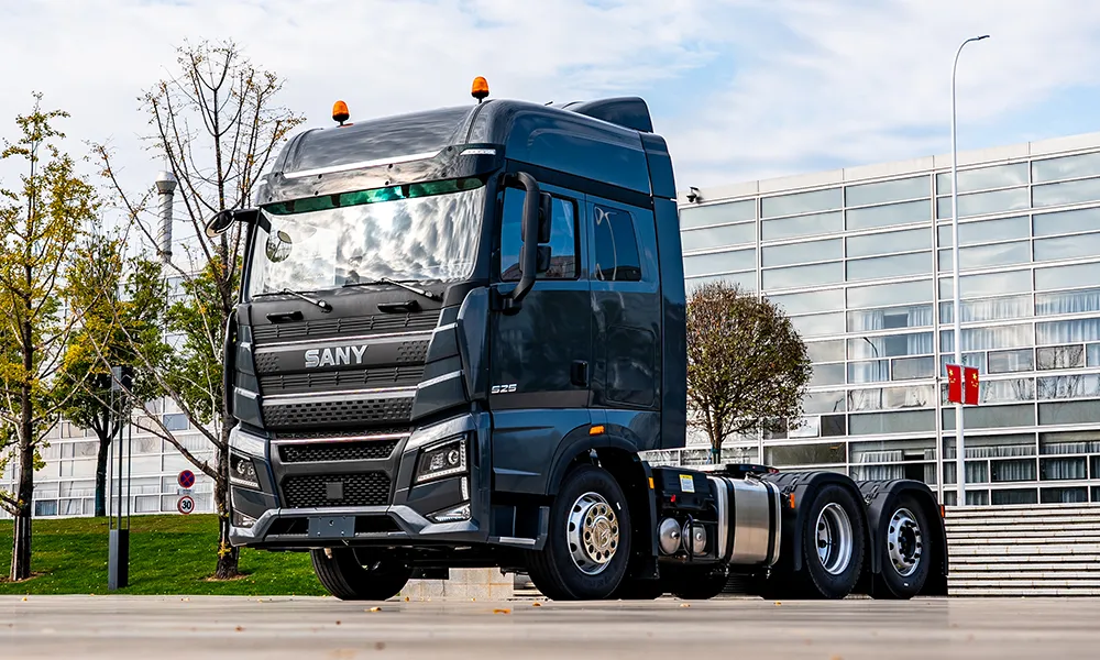 Расширяем линейку тягачей Sany