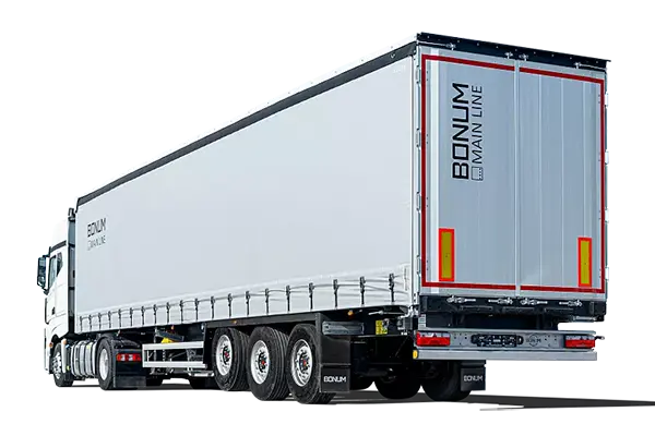 Шторный полуприцеп 13,62 м