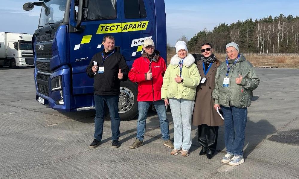 В Гродно и Лиде состоялись презентации тягача SANY